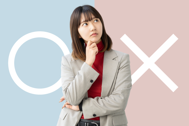 パーソナルジムが向いているか向いていないか考えている女性の写真